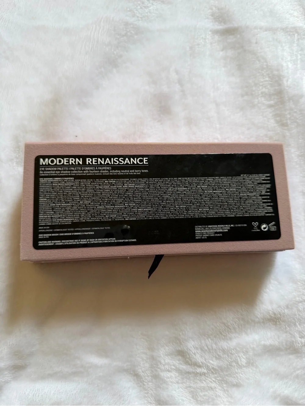 Anastasia of Beverly Hills Modern Renaissance palette
